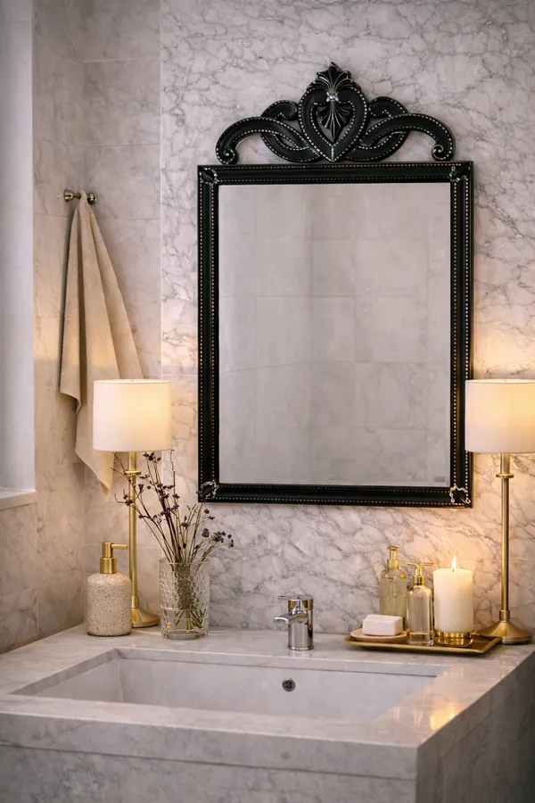 Ebony_Crest_Wall_Mirror