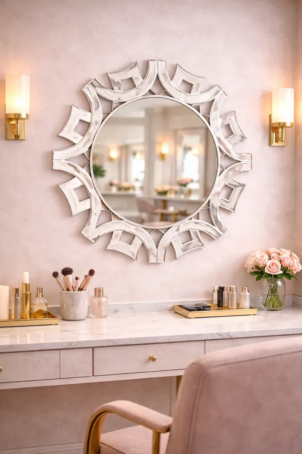 Handmade_Silver_Glass_Round_Venetian_Design_Wall_Mirror