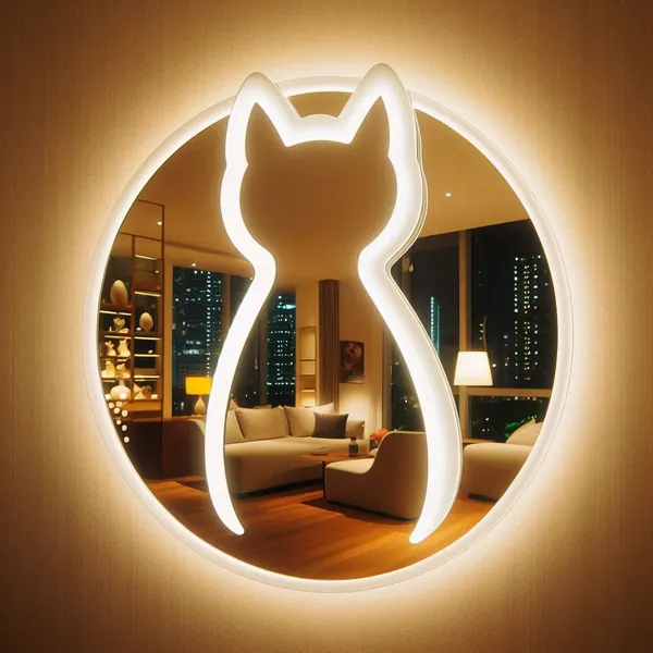 Cute_Kitty_Led_Mirror_For_Kids