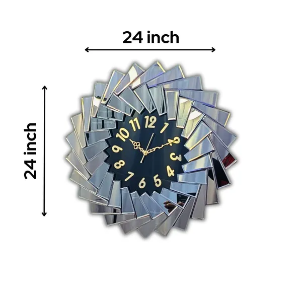 Mirror_Wall_Clock_New_Updown_Style_Black_Dial