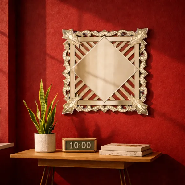 Leafy_Vine_Square_Mirror