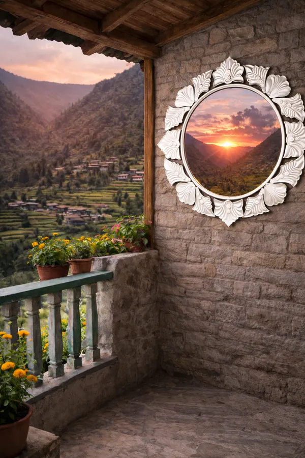 Leaf_Fan_Bloom_Mirror