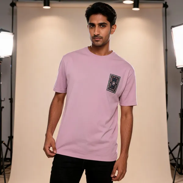 Light_Pink_Cotton_Regular_Fit_Graphic_T-Shirt_For_Men