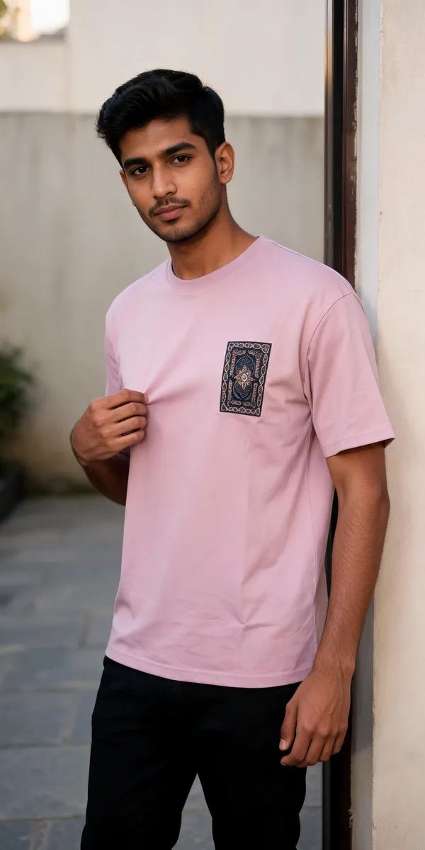Light_Pink_Cotton_Regular_Fit_Graphic_T-Shirt_For_Men