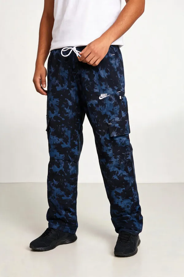 Navy_Cotton_Camouflage_Relaxed_Fit_Jogger_Pants_For_Men