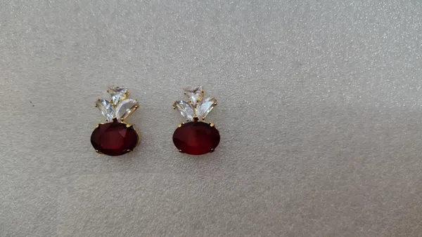 Ruby_Red_Crystal_Oval_Marquise_Stud_Earrings_For_Women