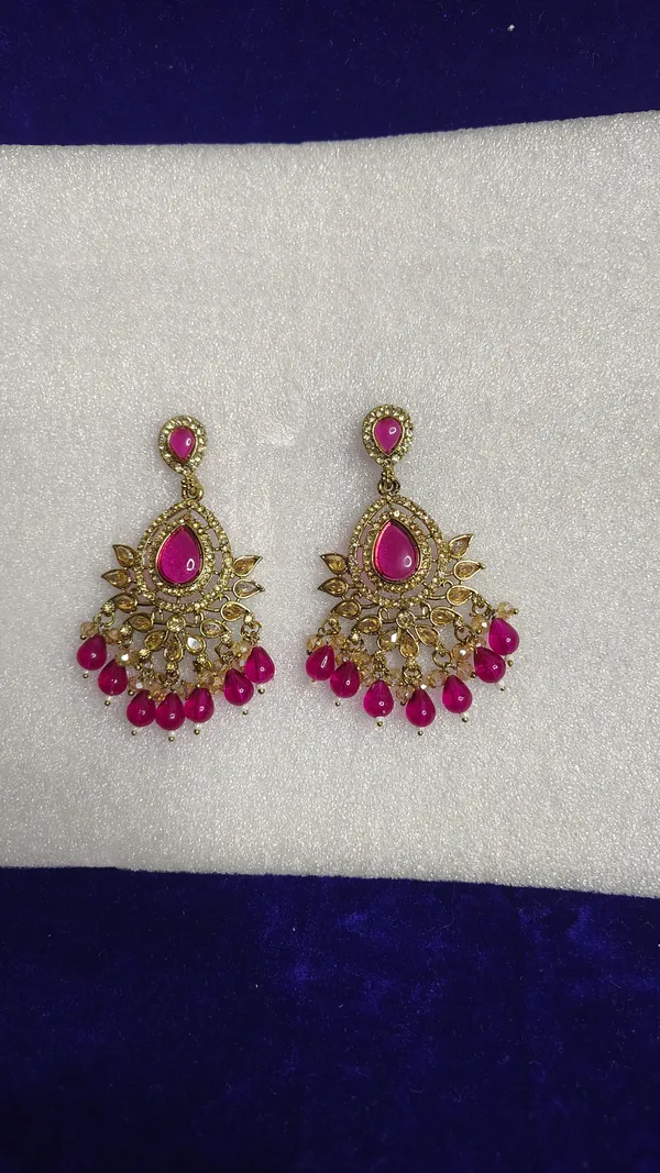Pink_Ruby_Crystal_Chandbali_Antique_Gold_Drop_Earrings_For_Women