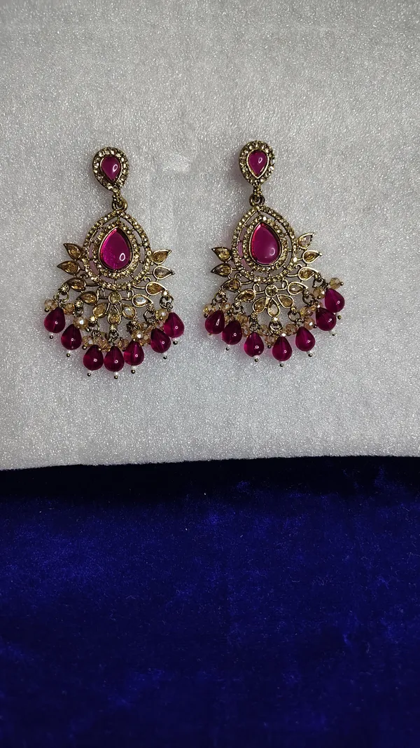 Pink_Ruby_Crystal_Chandbali_Antique_Gold_Drop_Earrings_For_Women