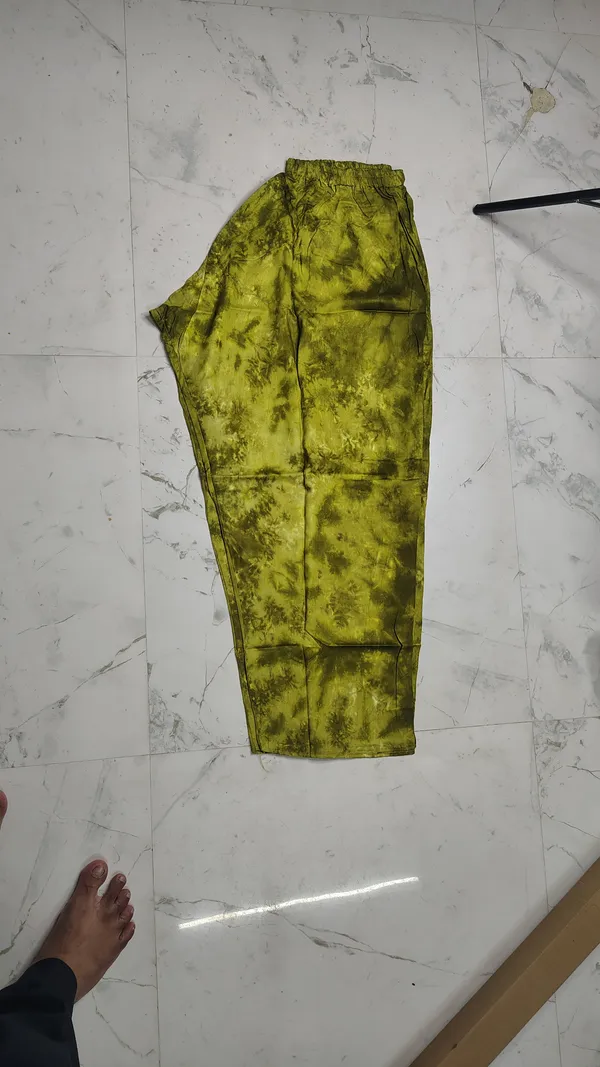Olive_Green_Rayon_Printed__Knee_length_Co-Ord_Set_For_Women