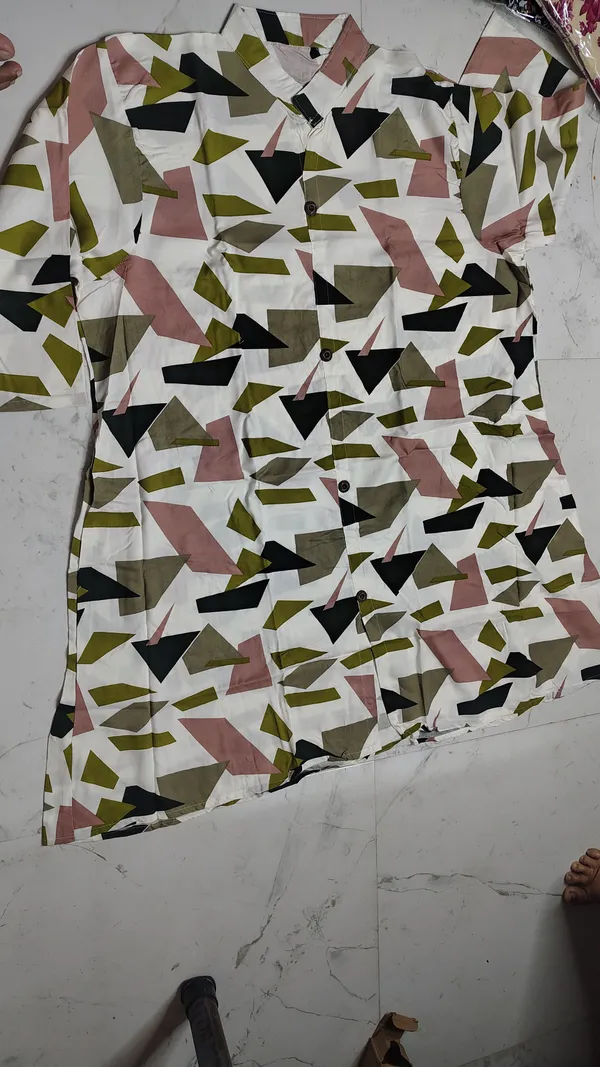 Multicolor_Rayon_Printed__Knee_length_Co-Ord_Set_For_Women