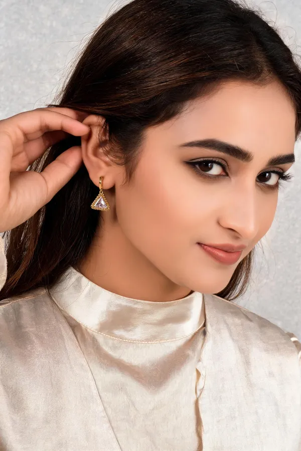 Gold_Triangle_Crystal_Zirconia_Hoop_Drop_Earrings_For_Women