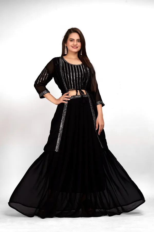Black_Embellished_Georgette_Co-Ord_Set_for_Women