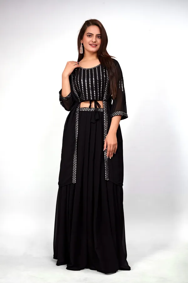 Black_Embellished_Georgette_Co-Ord_Set_for_Women