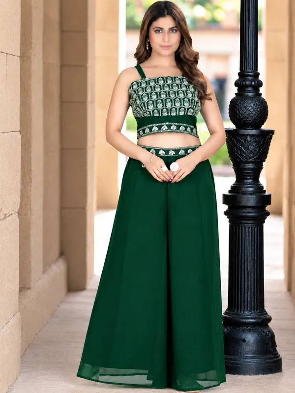 Green_Embroidered_Georgette_Co-Ord_Set_for_Women