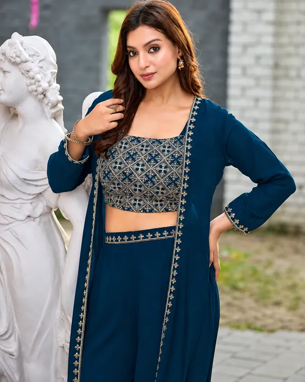 Navy_Blue_Embroidered_Georgette_Ethnic_Set_for_Women