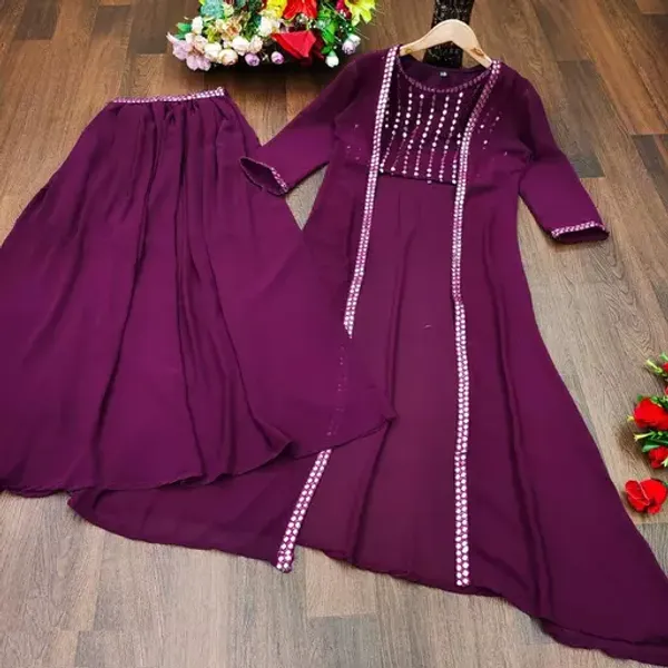 Purple_Embellished_Georgette_Lehenga_Choli_Set_for_Women