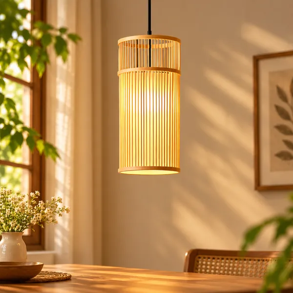 Bamboo_Cylindrical_Pendant_Lamp