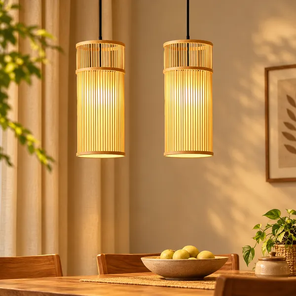 Bamboo_Cylindrical_Pendant_Lamp