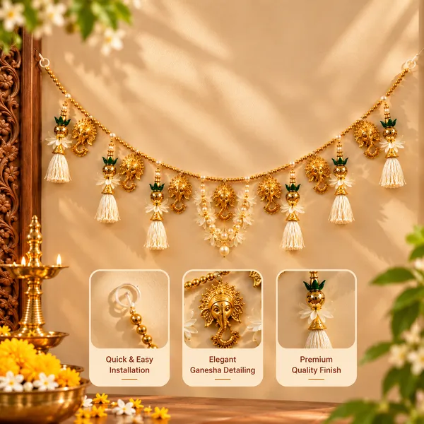 Cotton_&_Pearl_Ganesha_Festive_Door_Toran_White