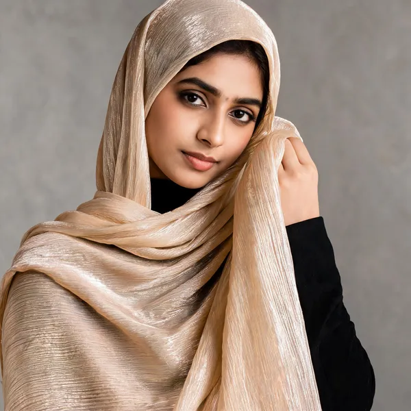 Off_White_Shimmer_Organza_Hijab_For_Women