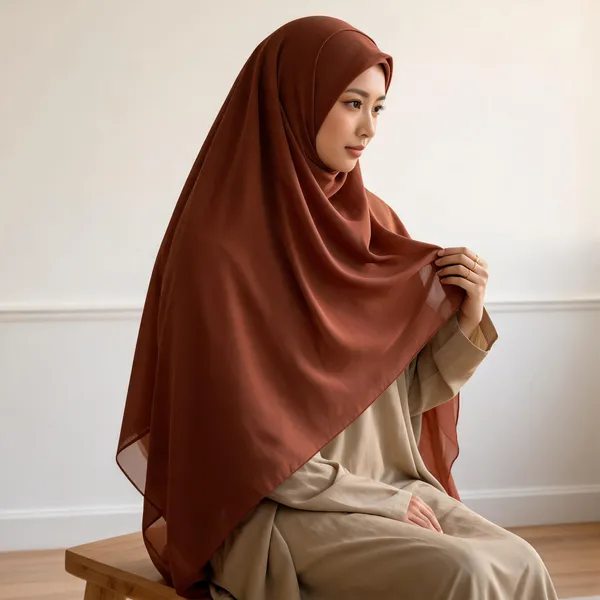 Russet_Malaysian_Heavy_Chiffon_Hijab_For_Women