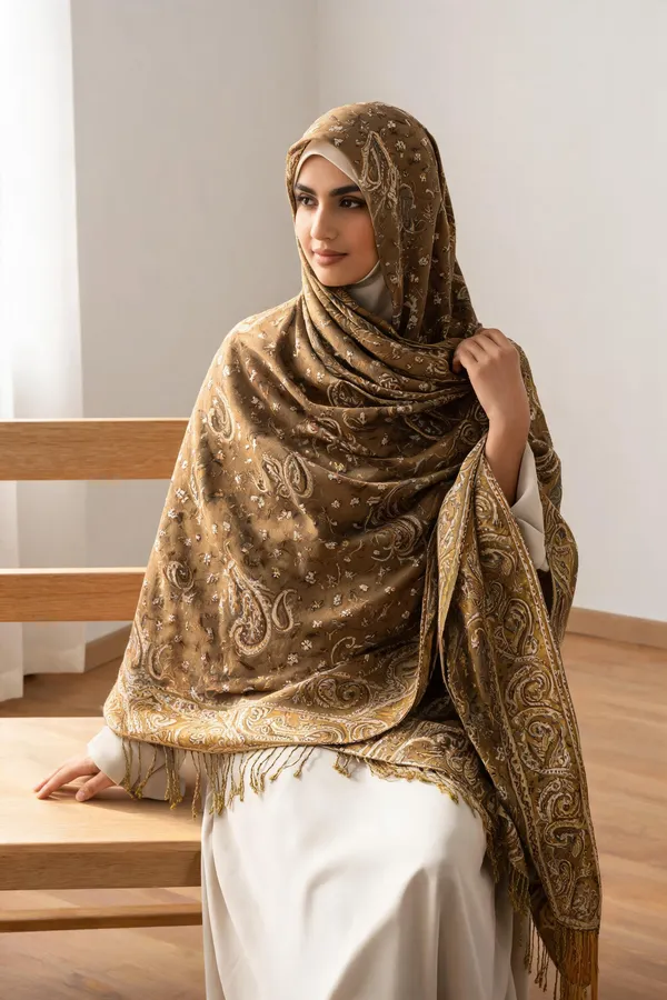 Mustard_Pashmina_Hijab_For_Women