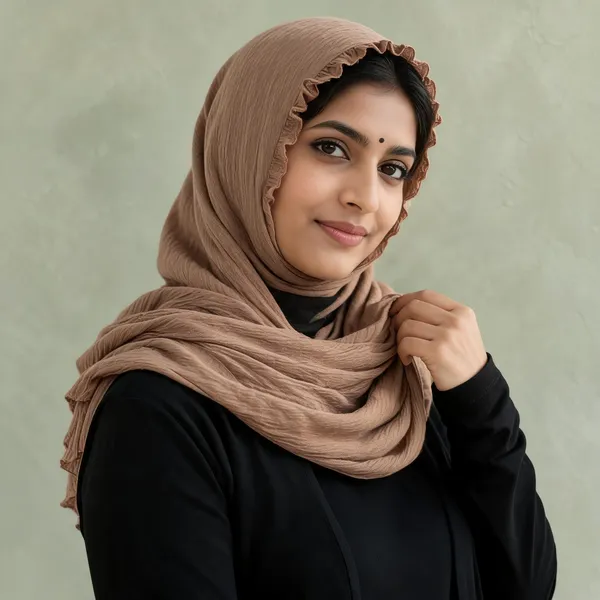Chikku_Ruffled_Cotton_Hijab_For_Women