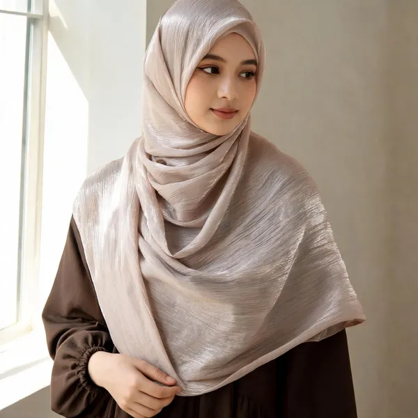 Nude_Silver_Shimmer_Organza_Hijab_For_Women