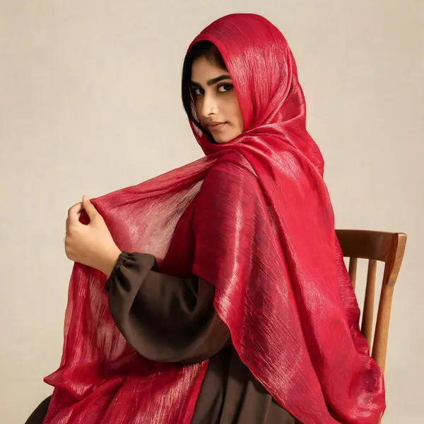 Cherry_Shimmer_Organza_Hijab_For_Women