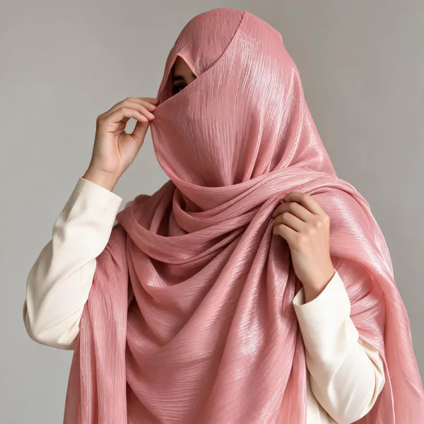 Dusty_Pink_Shimmer_Organza_Hijab_For_Women