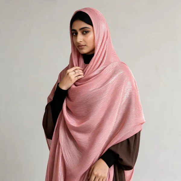 Dusty_Pink_Shimmer_Organza_Hijab_For_Women