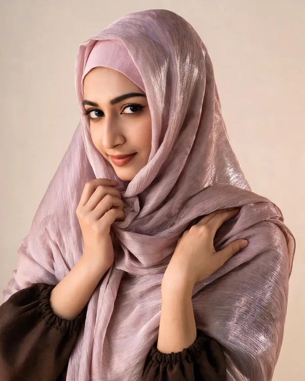 Dusty_Mauve_Shimmer_Organza_Hijab_For_Women