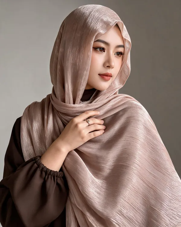 Sand_Shimmer_Organza_Hijab_For_Women