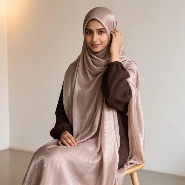 Sand_Shimmer_Organza_Hijab_For_Women
