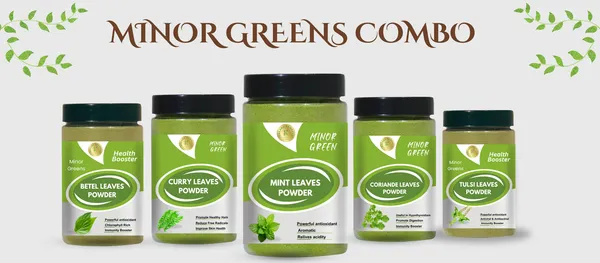 Mint_Coriander_Curry_Betel_Basil_Leaves_Powder_Combo_100G_Each