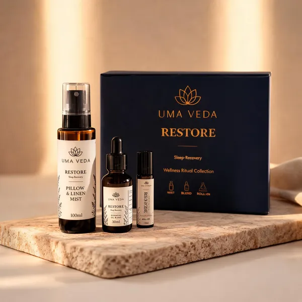 Umaveda_Lavender_Sandalwood_Restore_Aromatherapy_Wellness_Set