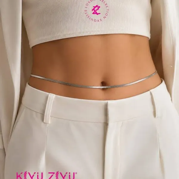 Silver_Stainless_Steel_Minimal_Single-Strand_Waist_Chain_For_Women