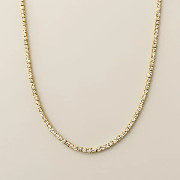 Gold_Stainless_Steel_Crystal_Tennis_Necklace_For_Women