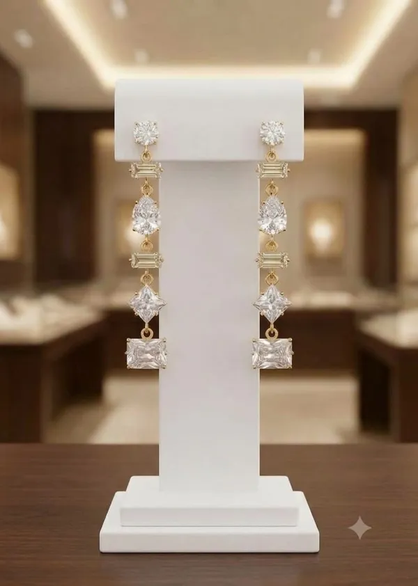Gold_Crystal_Multi-Shape_Long_Drop_Earrings_For_Women