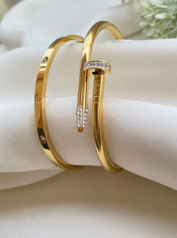 Gold_Stainless_Steel_Crystal_Accent_Open_Cuff_Bracelet_Set_For_Women