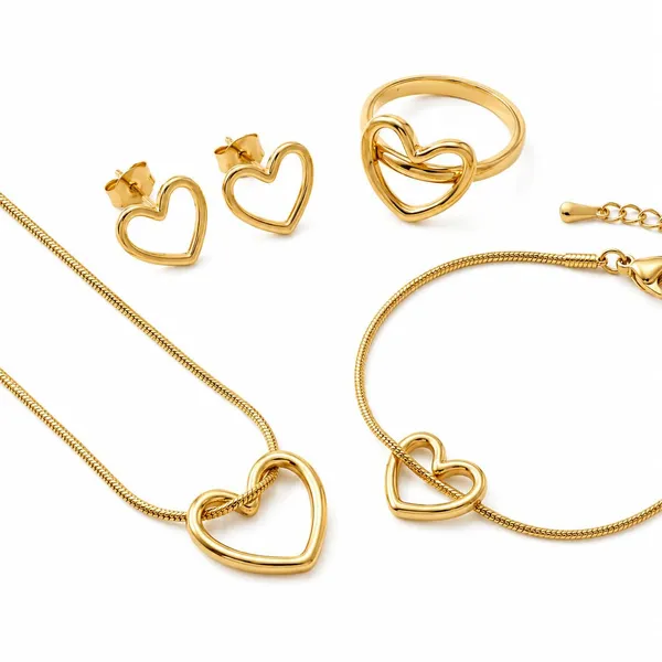 Gold_Stainless_Steel_Heart_Motif_Jewellery_Set_For_Women