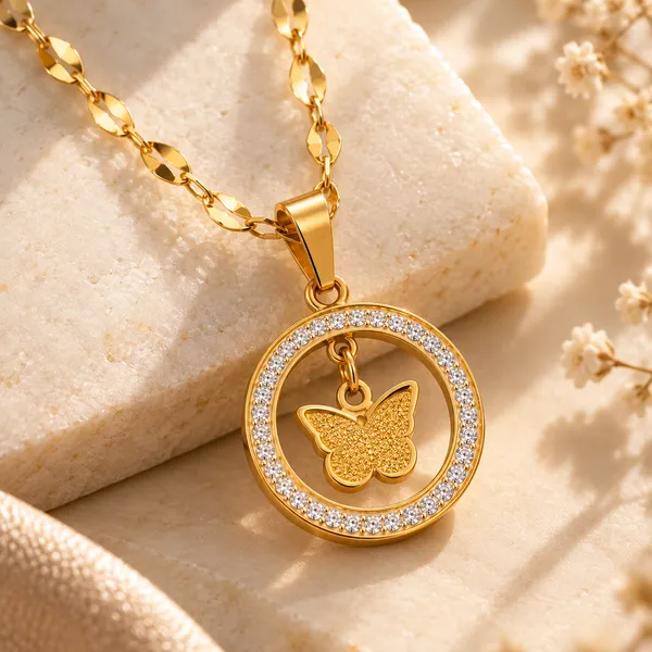 Celeste_Butterfly_Medallion_Necklace_18k_Gold_Plated_Default_Title