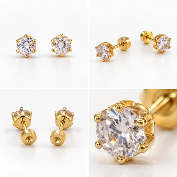 Aurelia_Solitaire_Stud_Earrings_18k_Gold_Plated_Default_Title