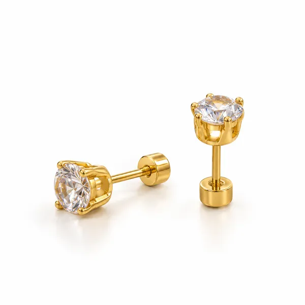 Aurelia_Solitaire_Stud_Earrings_18k_Gold_Plated_Default_Title