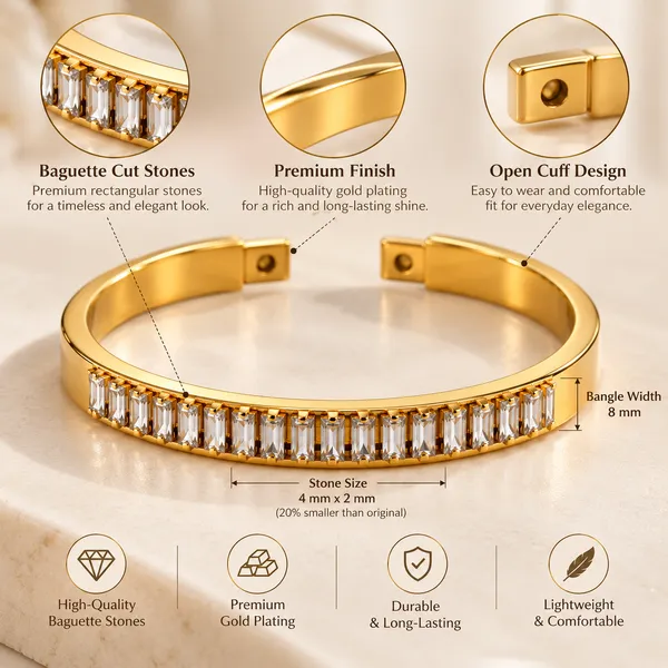 Baguette_Crystal_Open_Cuff_Bangle_18k_Gold_Plated_Default_Title