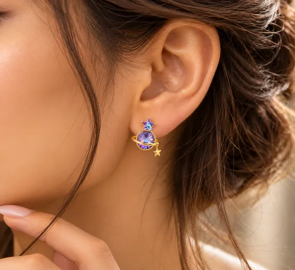Celestial_Star_Planet_Earrings_18k_Gold_Plated_Default_Title
