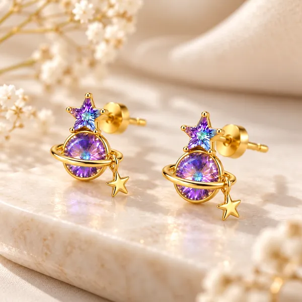 Celestial_Star_Planet_Earrings_18k_Gold_Plated_Default_Title