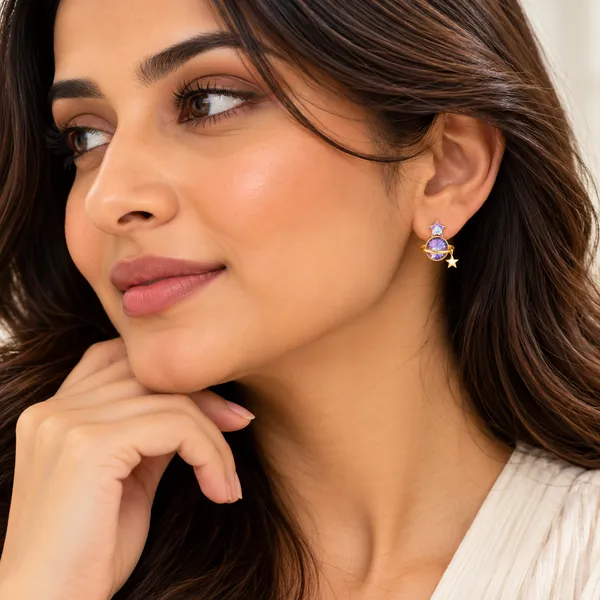 Celestial_Star_Planet_Earrings_18k_Gold_Plated_Default_Title