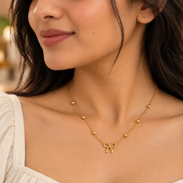 Elegant_Bow_Pendant_Necklace_18k_Gold_Plated_Default_Title
