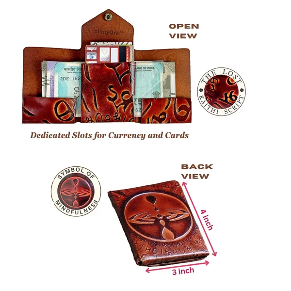 Yoga_Wallet_-_Lost_Indic_Script-_Kaithi_/_Mindfulness